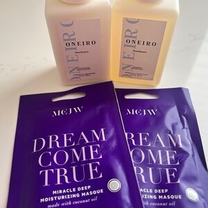 Oneiro Sunchasers Shampoo and Conditioner Set plus 2 deep moisturizing masque